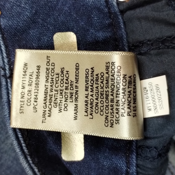 Seven 7 Tummy Less Skinny Denim Jeans Inseam 30" - Picture 15 of 15